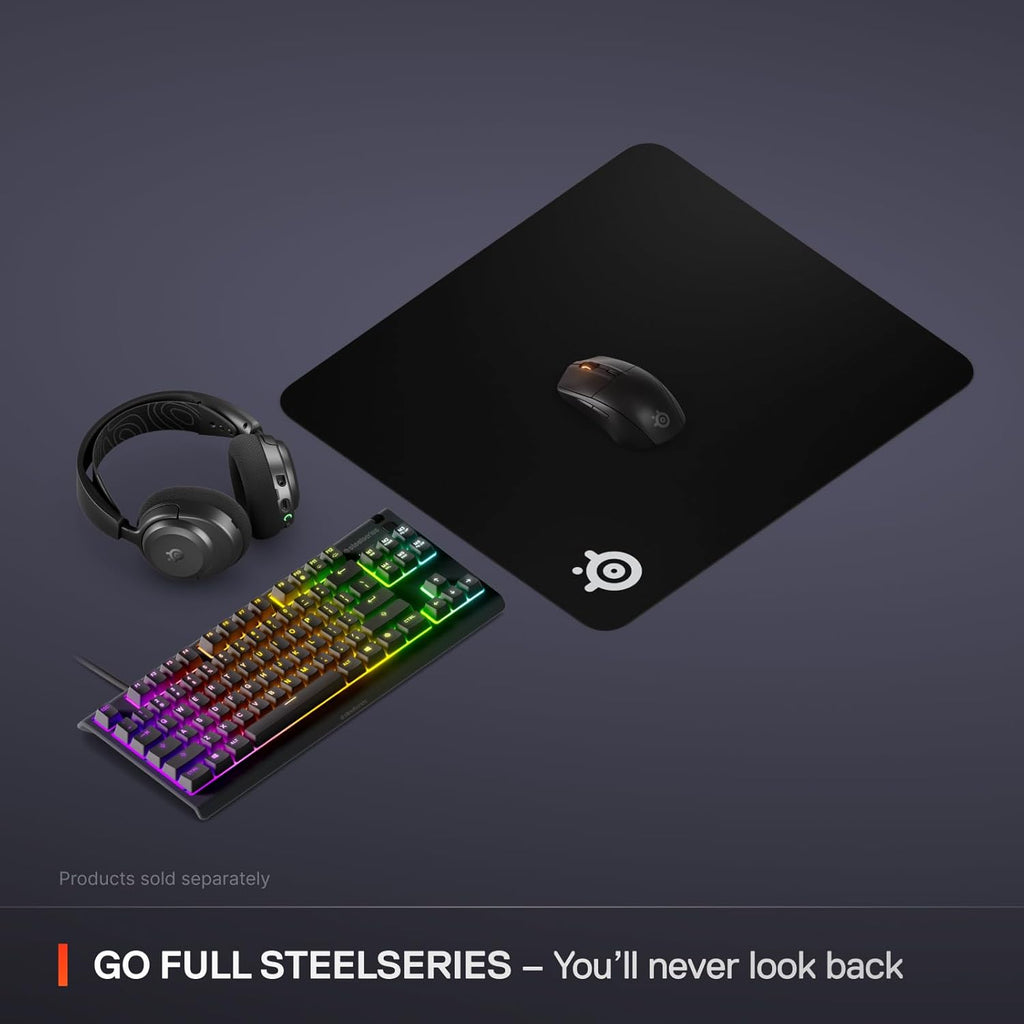 Qck Gaming Mouse Pad - Large Cloth - Optimized for Gaming Sensors