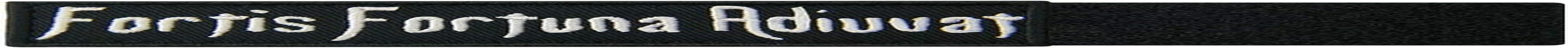 Fortis Fortuna Adiuvat Fortune Favors the Brave Morale Tactical Patch Embroidered Applique Fastener Hook & Loop Emblem