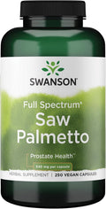 Saw Palmetto - Herbal Supplement Promoting Male Prostate Health Support - Natural Hair Supplement & Urinary Health Support - 540 Mg 250 Capsules